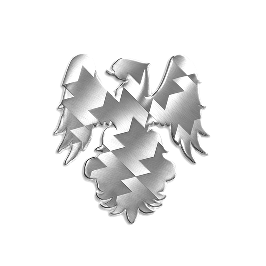 ** PRE-ORDER NOW : ARRIVING JULY 2026 **  Silver Snowstorm Badge